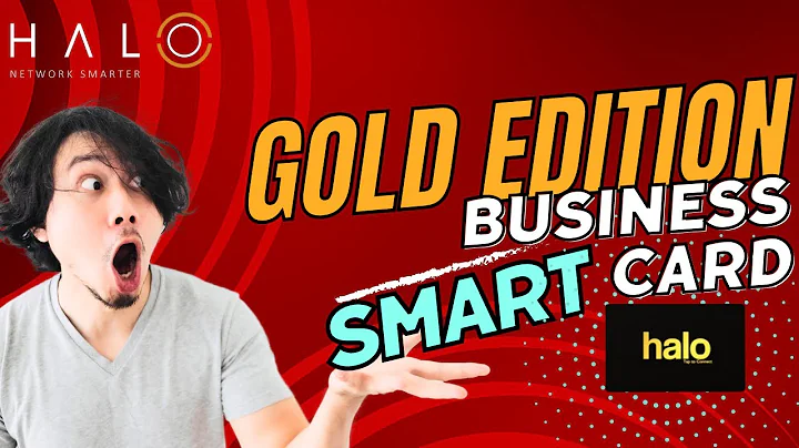 Unlock Your Networking Potential with the Halo NFC Gold Edition CardWhere