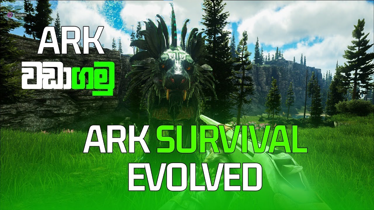 ARK ROHAN PVP  crystal isles  Dragon fight   මහා මකර සටන් බොලව්