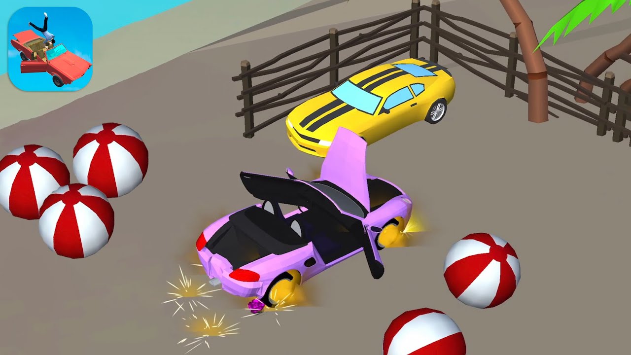 Car Flip Parking Heroes New Episode 2 SUPPER CAR Flips On Beach