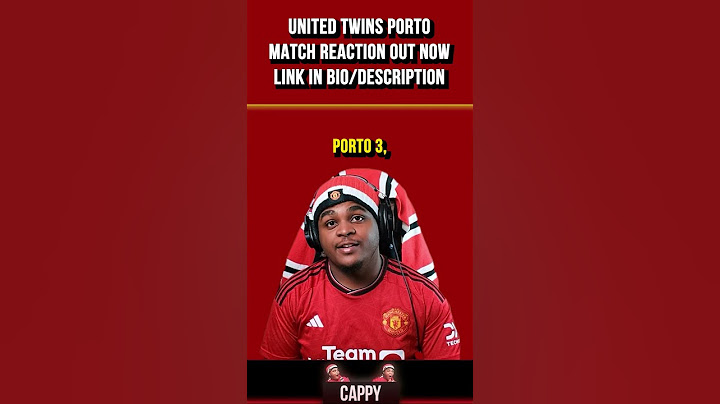 NEW UNITED TWINS VIDEO OUT NOW 🔴 PORTO 3-3 MAN UTD MATCH REACTION 📹