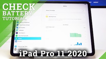 How to Enable Battery Percentage in iPad Pro 11 2020 – Show Battery Level