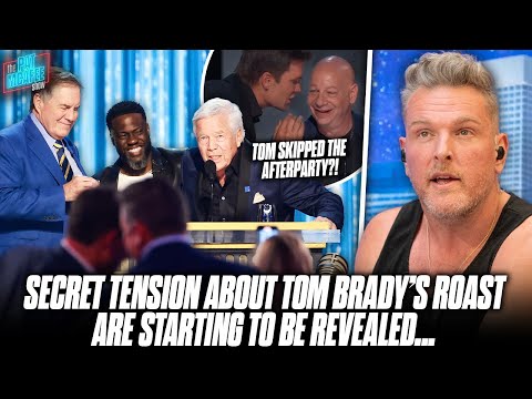 Thumbnail for Secret Tension Behind Of The Scenes Of Tom Brady's Roast Is Getting Revealed... | Pat McAfee Reacts