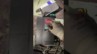 Setup parameters vfd!