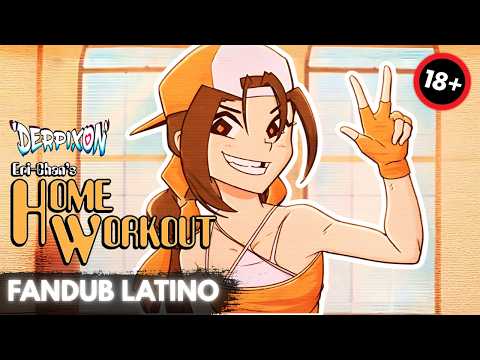 ¡Rutina en Casa con Eri-Chan! 💪 Fandub Español Latino - Derpixon