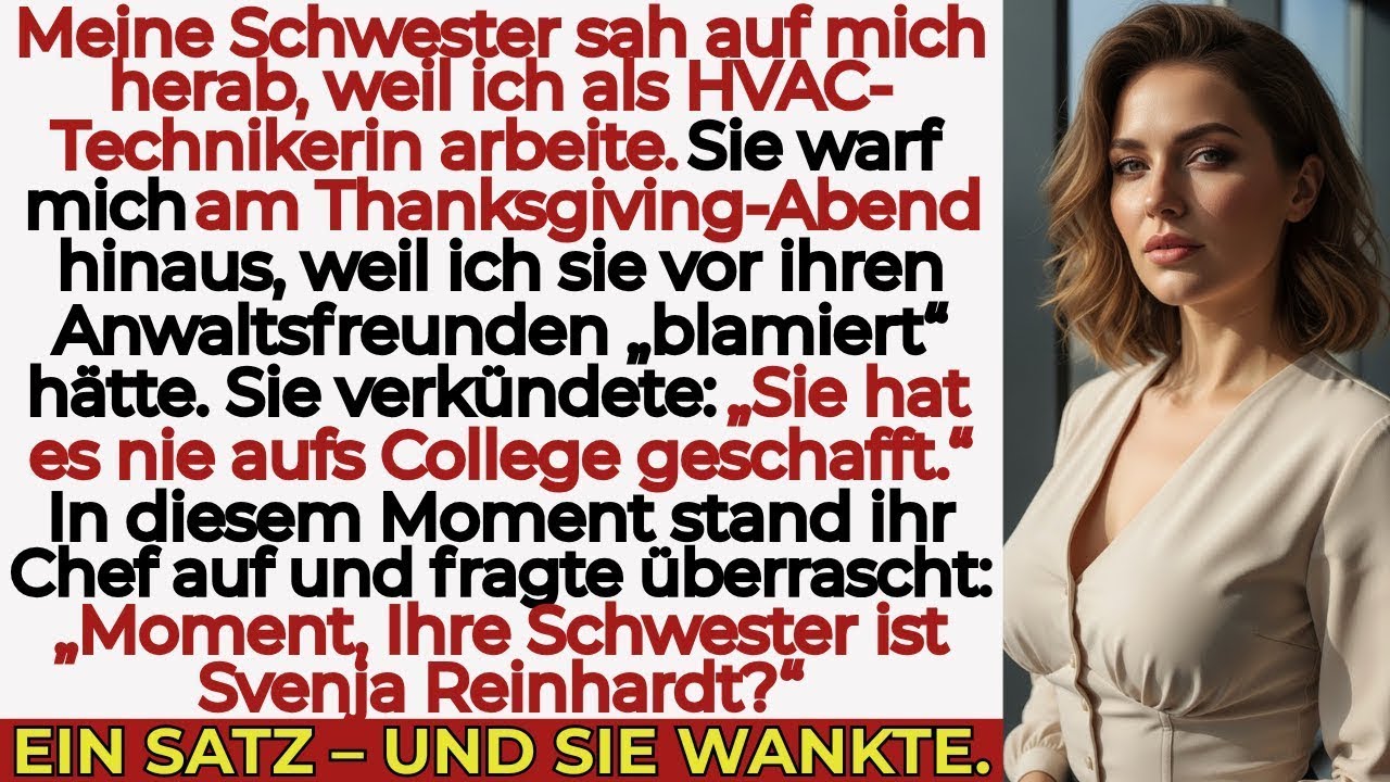 Meine Familie schämte sich, weil ich Klimaanlagen repariere – bis sie sahen, wer ihre Schulden za
