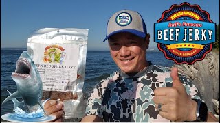Jeff's Famous Peppered Shark Jerky | Exotic Wild Game Jerky screenshot 3