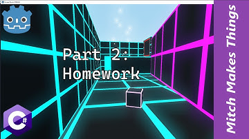 Godot C# 3D Project Part 2: CSG Homework