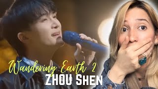 Reaction To Zhou Shen's Live Performance of 'Wandering Earth 2' | what was that?