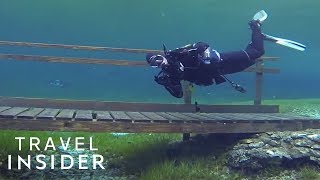 Park in Austria Becomes A Lake Every Summer