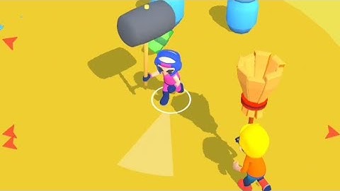 Smashers.io 🏌️🥊 | Android Game Play  | All Levels Game Play Walkthrough JKCSEUO