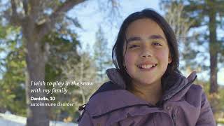 Daniella&#39;s Wish to Play in the Snow with Her Family