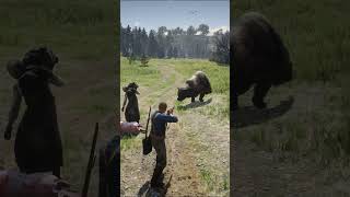 Mountain Lion Attacks a Man, But His Friend Saves Him!   #shorts