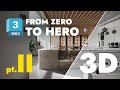 From zero to hero  restaurant modeling and rendering part ii