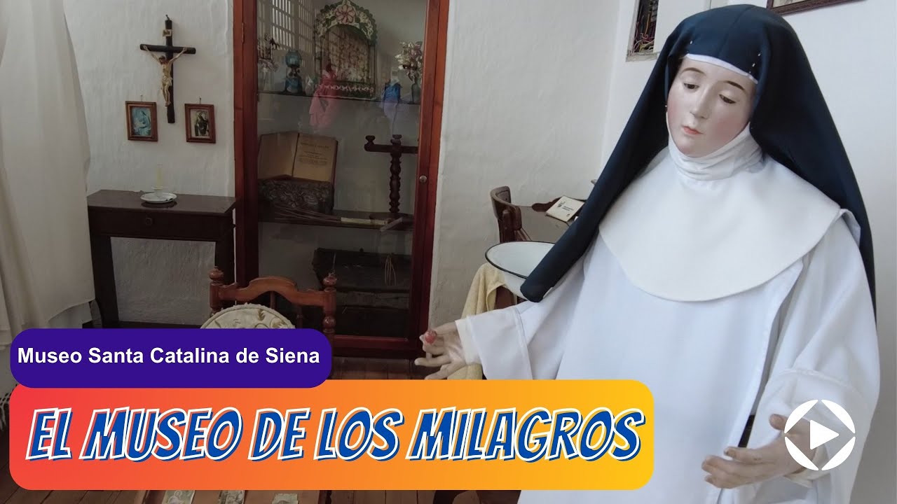 Aquí se descubrieron los restos de un ex Presidente. MUSEO SANTA CATALINA DE SIENA - Quito.