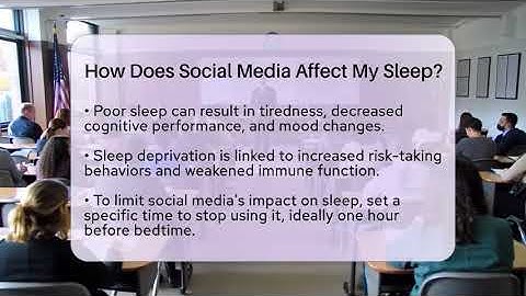 How Does Social Media Affect My Sleep? - Ultimate Study Hacks