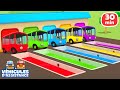 🎨🚗 Apprenez les couleurs en français avec les véhicules d'assistance !