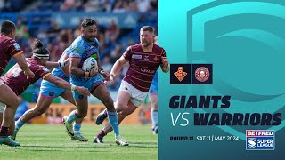Highlights | Huddersfield Giants v Wigan Warriors | 2024 Betfred Super League, Round 11