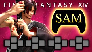 FFXIV: Samurai Lv.100 Controller Layout 🎮