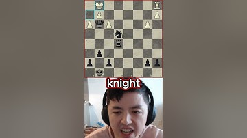 KNIGHT SACRIFICE = CHECKMATE 💀💀💀 #chess #checkmate #hikaru