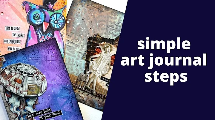 art journaling 101 - recipe for any style |  3 PAG...