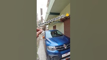 Aftermarket Roof rail Quality 👎. #shorts #shortsfeed #roofrails #ytshorts #automobile #scorpio.