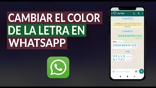 Cómo Cambiar el Color de la Letra en WhatsApp y Escribir en Azul y Otros Colores screenshot 5