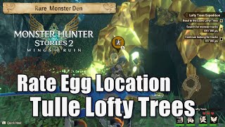 Moster Hunter Stories 2 Rate Monster Den - Humble Flying Wyvern Egg Tulle Lofty Trees