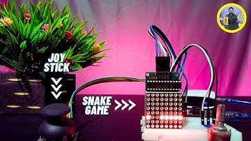 || SNAKE GAME USING LED DOT MATRIX DISPLAY & ARDUINO UNO ||