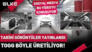 Yerli ve Milli Otomobilimiz TOGG Nasıl Üretiliyor? İşte Fabrikadan Tarihi Görüntüler