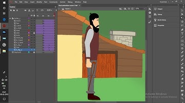 Rigging character in flash \ animate cc #2