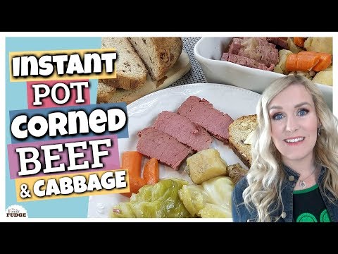 INSTANT POT CORNED BEEF and CABBAGE || St. Patrick's Day Dinner