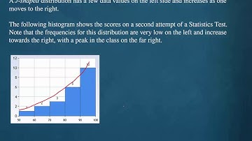2.2 Shapes of Distributions Part 2 of 2