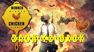 PUBG | BACK TO BACK WINNER WINNER CHICKEN DINNER | #PUBGMOBILE | #POCO-X2  |  #WWCD #WINNER