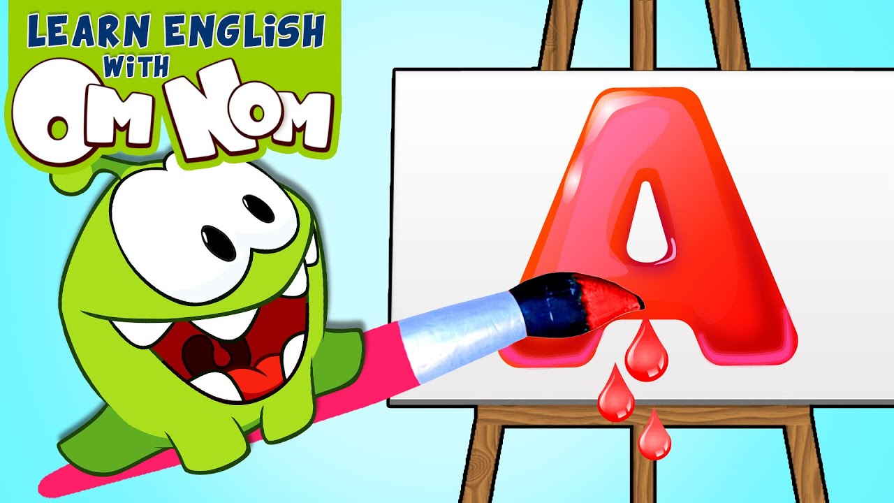 Om Nom ABC Song | Learn Alphabets for Children with Om Nom! Kids Nursery Rhymes Songs by Om Nom!