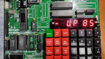 Addition of two 8 bit numbers using 8085 Microprocessor Trainer Kit VMC 8501-P | Programming in lab