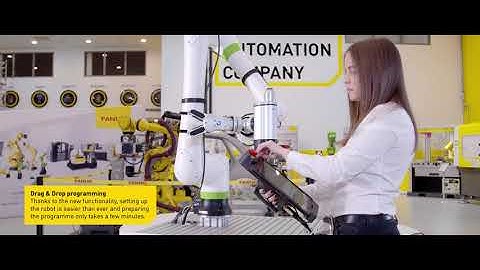 FANUC CRX series - Quick to implement and easy to program