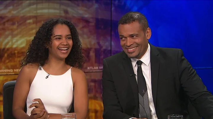 Daddy Daughter Duo Mario Van Peebles & Morgana Tal...