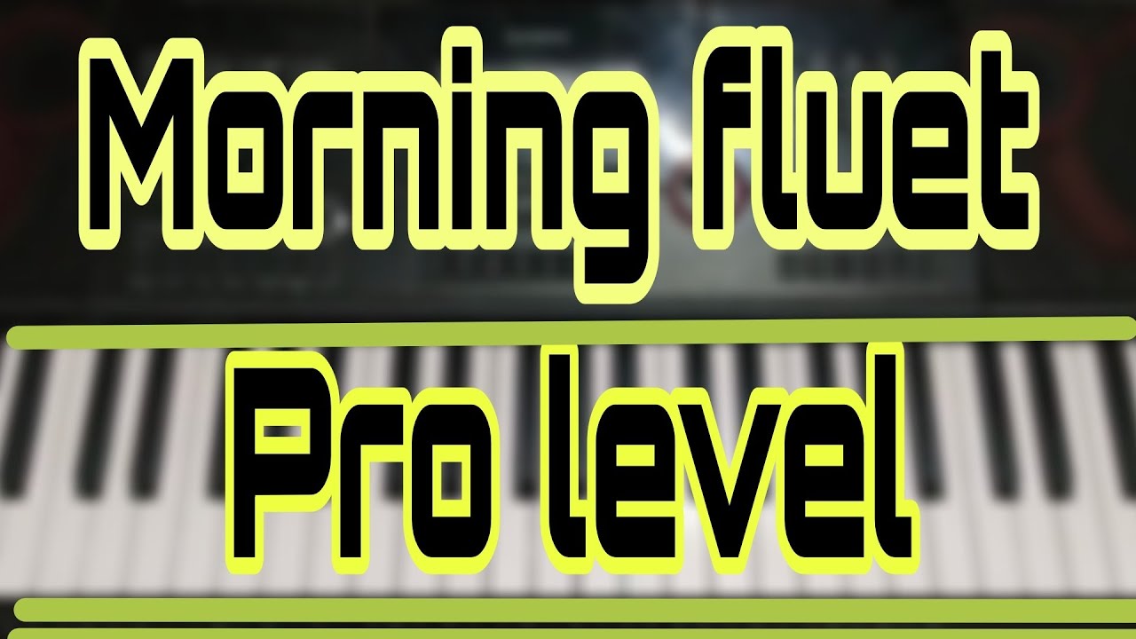 Pro level / morning fluet / casio ctx 9000in / 8000in