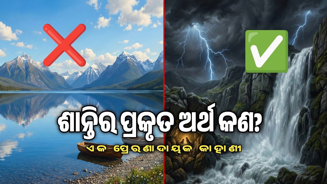 ଶାନ୍ତିର ପ୍ରକୃତ ଅର୍ଥ କ’ଣ?  । What is Real Peace? | Heart Touching Story in Odia