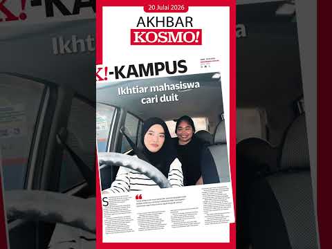 Dapatkan akbar KOSMO! keluaran 20 JULAI 2026