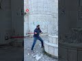 Israeli lawmaker under army escort smashes Palestinian memorial