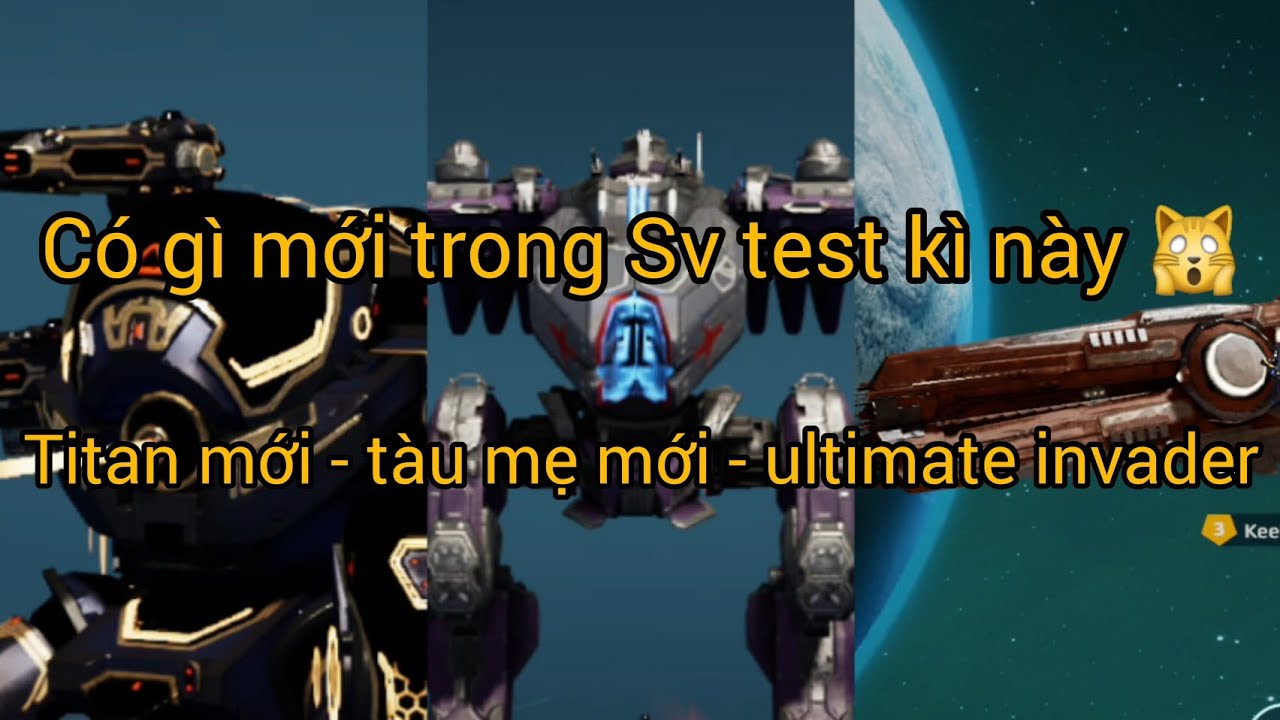 War robot | Tian mới - tàu mẹ mới - Invader tối thượng 🙀