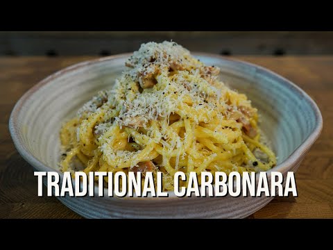 Traditional Spaghetti Carbonara Recipe  The Right Way