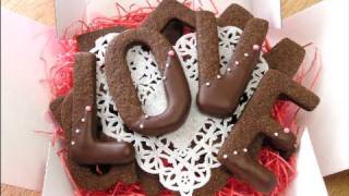 Happy Valentine LOVE Choco Cookie バレンタインデー ラブ チョコ クッキー