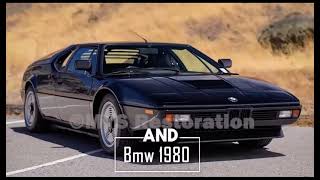 THE EVOLUTION OF BMW FROM 1928 TO 2023
