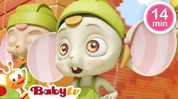 Guessing Games with Mice Builders 🐭 | Videos for Kids | Cartoon for Children | @BabyTV