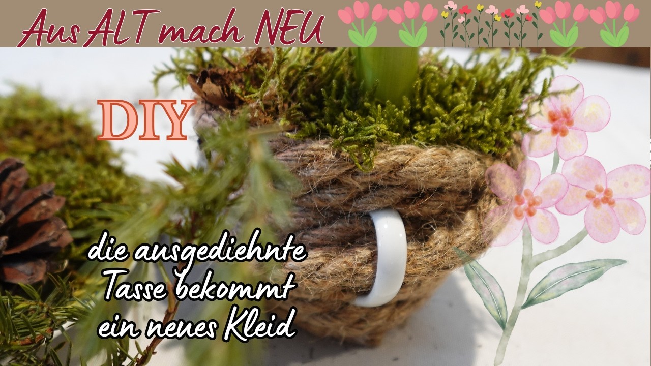 Deine alte Tasse gefällt dir nicht mehr? Mach etwas Neues daraus! ☕️