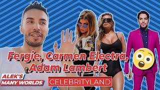 Adam Lambert, Carmen Electra, Fergie and our CRAZY PRIVATE JET PARTY🍾🔥 - #Celebrityland (2021)