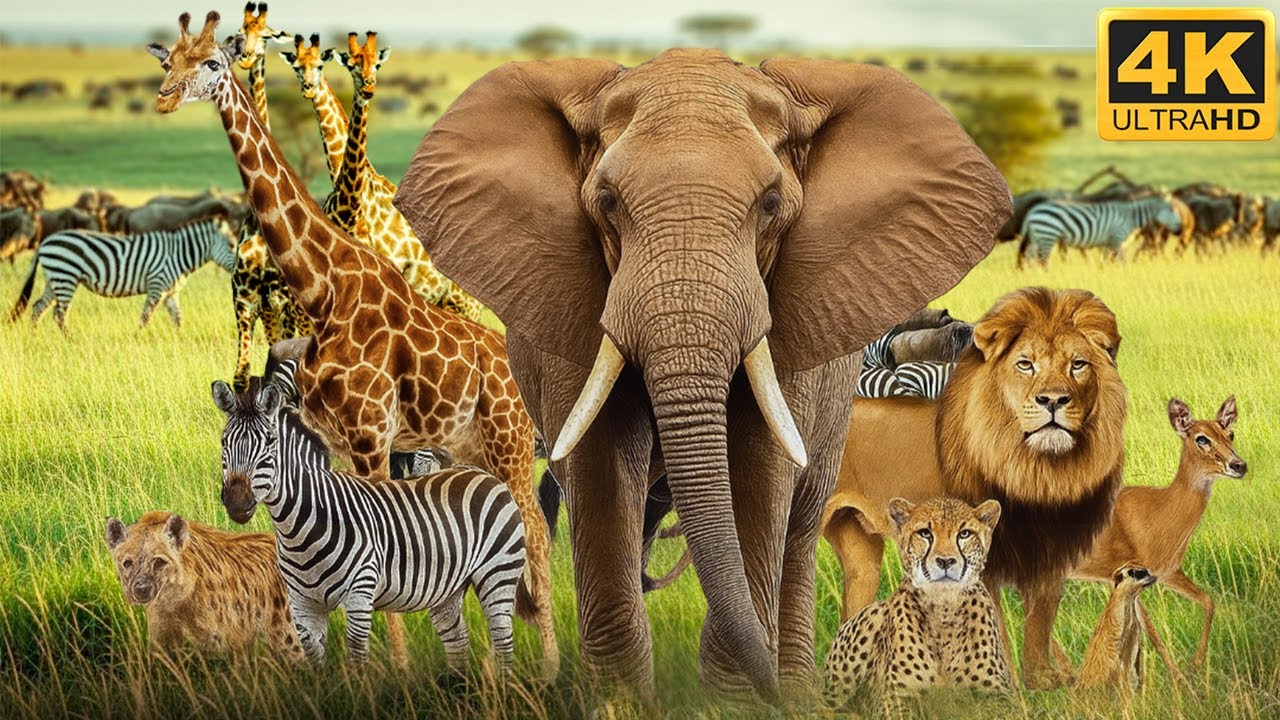 The SHOCKING Truth About Jungle Animals in 60FPS 4K | Forest Animal Planet