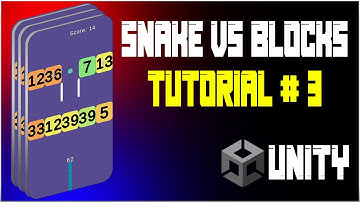 Snake Vs Block Unity - 3. Unity уроки. Как создать игру. how to make a game. Unity tutorial